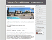 Tablet Screenshot of paphos-luxury-apartment.com